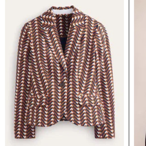 Boden The Canonbury Printed Blazer NWT - Picture 2 of 13